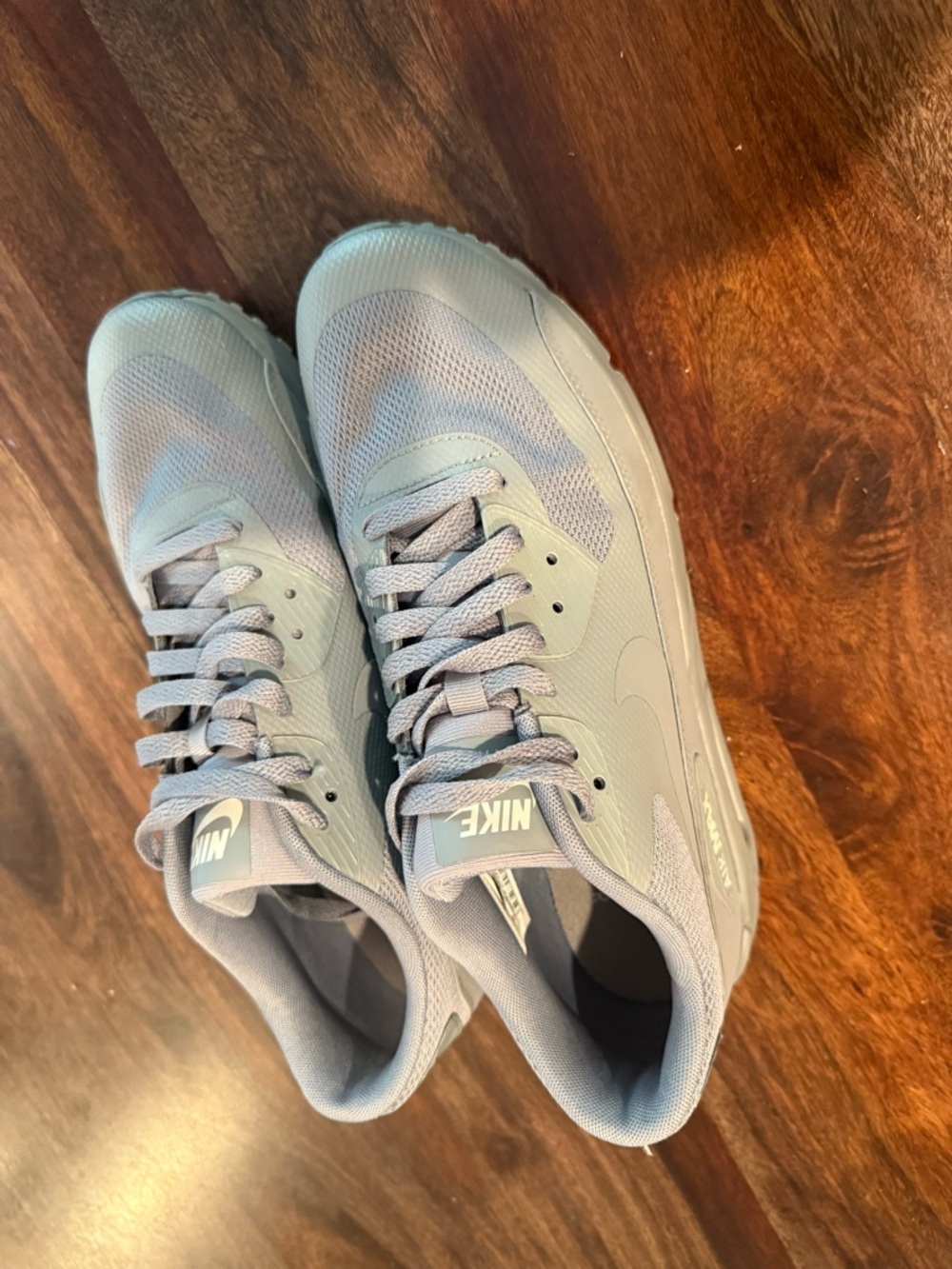 Nike Light Blue/Gray Air Max Sneakers